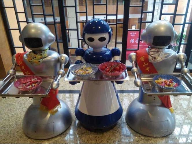 供应餐饮机器人送餐传菜机器人展示娱乐机器人租赁代理销售